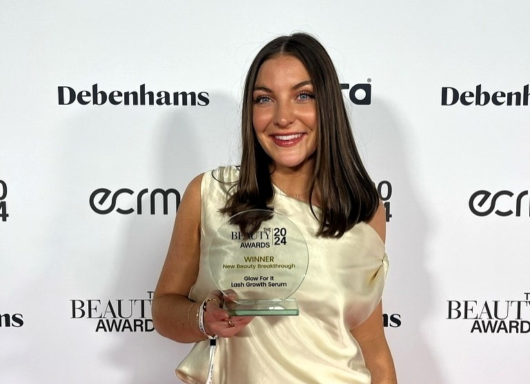 Daisy Kelly turned her struggle with compulsive lash-pulling into a £1m business, selling 250,000 bottles of her lash serum Glow For It after launching on TikTok.