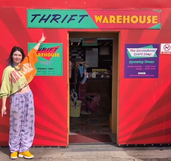 Viral £1 thrift warehouse leaves owner overwhelmed as TikTok fame floods store with shoppers – Carmen Croxall urges donations to keep her Exeter community project alive.