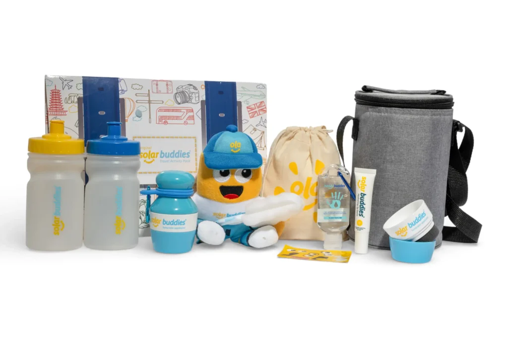 A school-run chat about suncream led mum Kelli Aspland to build a £5.5 million global business - after Dragons' Den stars Deborah Meaden and Peter Jones backed her idea.